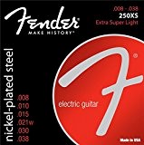 Fender 250XS Jeu de Cordes pour Guitare électrique