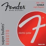 Fender 3250LR Jeu de Cordes pour Guitare électrique