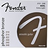 Fender 60XL Jeu de Cordes pour Guitare acoustique