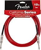 Fender California Câble 3 m Rouge