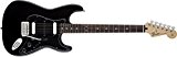 Fender Mexican Standard Stratocaster HSH RW BK Guitare électrique Noir