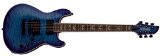 Fernandes Guitare Electrique Dragonfly Deluxe (See Thrue Blue)