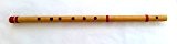 Flûte droite, « B » 48,3 cm, échelle, 440 Hz, Professionnel, bansurî, fil nylon