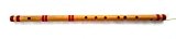 Flûte, GAUCHER, "e" côté naturel Basse, Flûte, 76 cm ou 76,2 cm env. bansurî, indien flûte