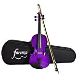 Forenza F1151APU Uno Série Violon avec housse 4/4 Violet