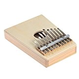 Funny fait main musical traditionnel africain 10 Clé Pouce Piano Kalimba Sanza (Italie) doigt Instrument