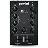 GEMINI-MM1 2 canaux Analog Clothing Mini table de mixage