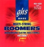GHS 5LDYB Cordes basse electrique - Bass boomers 5-string 40-95-120