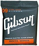 Gibson Gear SEG-700UL Brite wires Cordes pour Guitare électrique Ultra light 9-42 cordes