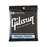Gibson Gear SEG-VR9 Vintage reissue Cordes pour Guitare électrique Ultra Léger 9-42