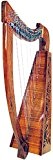 Glenluce Fiddlewood Harpe 22 cordes 22 leviers Naturel