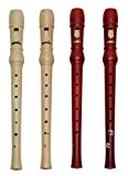 Goldon 42066 doigté baroque Classic-Flûte à bec en bois d'érable C-Soprano sac