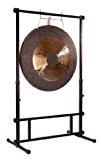 Gong Support en métal, Hauteur réglable pour carillon à 70 cm