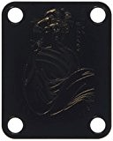 Gotoh NBS-Art-02-B Plaque de manche 4 trous - Noir