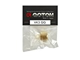 Gotoh VK3-GG Bouton de potentiomètre Dome Top - Doré