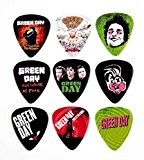 Green Day Guitar Picks Lot de 6 médiators 9 Premium