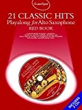 Guest Spot: 21 Classic Hits Playalong For Alto Saxophone - Red Book. Partitions, CD pour Saxophone Alto