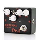 Guitar Effects Pedal "Dr. J D51 Arsenal Distortion" - Broad Tone Adjustments, True Bypass Design