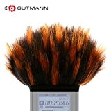 Gutmann bonnette, pare-brise anti vent pour Olympus LS-14 Digital Recorder - Modèle FIRE spécial