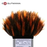 Gutmann bonnette, pare-brise anti vent pour Olympus LS-7 Digital Recorder - Modèle FIRE spécial