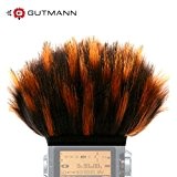 Gutmann bonnette, pare-brise anti vent pour Sony PCM-D50 Digital Recorder - Modèle FIRE spécial