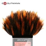 Gutmann bonnette, pare-brise anti vent pour Zoom H1 Digital Recorder - Modèle FIRE spécial