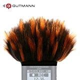 Gutmann Microphone Pare-brise, Bonnette pour Olympus LS-P1 / LS-P2 Digital Recorder - Modèle spécial limité FIRE