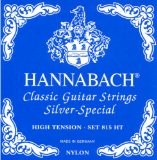 Hannabach 652537 Série 815 Cordes pour Guitare Classique Tension Forte Silver Special