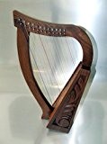 Harpe Celtique avec 12 cordes fabriqué à partir de palissandre