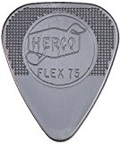Herco Nylon Heavy Flex Plectrum 75 Players Pack X12