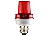 HQ Power VDLSLR Mini Lampe Flash Rouge Clair, 3.5W, Douille E27