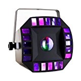 Ibiza LED-Combomoon Projecteur à effets Noir