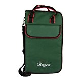 IKN® Drum-Stick Tasche Halter mit Schultergurt und Zubehörtasche, grün