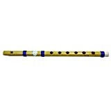 Indian Traditonal Bamboo Flute Musical Instrument Collectable Marron Bois Bansuri