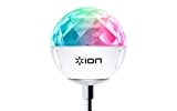 ION Audio Party Ball USB | "Boule à Facettes" Disco LED 3 Couleurs pour Mac et PC à Eclairage Synchronisé ...