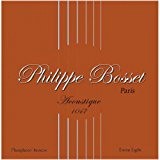 Jeu de cordes guitare acoustique Philippe Bosset Phosphore Bronze 10-47