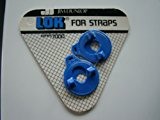 Jim Dunlop Lok for guitar straps series 7000 strap blocks blue