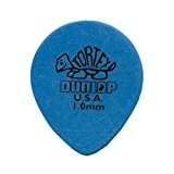 Jim Dunlop Tortex Teardrop Guitar Picks1.0mm Blue