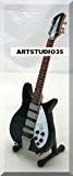 JOHN LENNON Miniature Mini Guitar 64' Rickenbacker Beatles