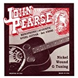 John Pearse 3000 Jeu de cordes pour Guitare Résophonique Nickel