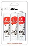 Juno par VANDOREN Lot de 3 Anches pour Saxophone Alto Force 2,5