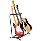 Kabalo Universal 3 Way GUITAR STAND - Convient à tous les guitares, acoustiques, électriques, basses, etc.