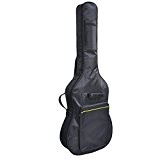 Kabalo - Universal acoustique noir imperméable classique matelassé Sac Guitar Carry Case Housse Sac à dos