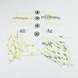 kalaixing® Bâtonnets pour pour Mahjong. Mahjong Score/Bâtons de Pari -- 88pcs + 8