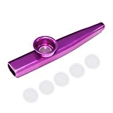 Kazoo en Alliage d'Aluminium avec Membrane (Violet)
