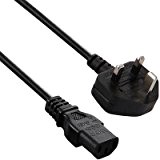 Keple | 2m / 6.5ft UK AC Power Cord Cable Mains Plug Lead for Lexmark C792dhe Printer