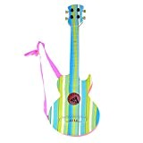 Kingtoys@21 inch Mini Guitare Ukulele Soprano Instrument de Musique pour enfant (rainbow stripe)