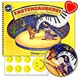 Klavierschule Band 1 - PIANO école avec CD pour enfants et adolescents de Anike Drabon - pour les cours de groupe et individuelle - avec 7 Smiley ...