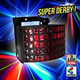 KOOL SOUND SUPERDERBY Jeu lumière effet Derby 3x10W LEDs RGBW - DMX/AUTO/MUSICAL /STROBE