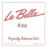 La Bella Mandoline avec boucle Plaqué argent Wound - 036